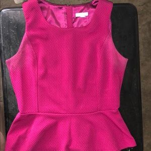 Subtle hot pink dressy top